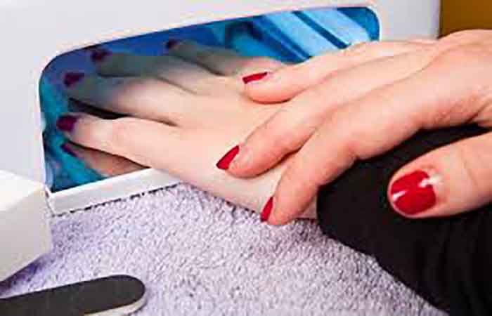 Small Size Sunlight Touch Control USB UV/LED Nail Lamp Dryer with 10 PCS Lights