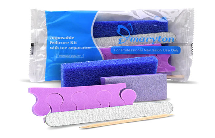 Disposable 5 Pieces Mani and Pedi Kit