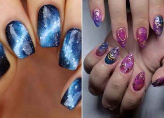 Trend: the galaxy sublimates our nails