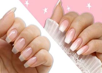 Baby boomer: the 2022 french manicure for the nails