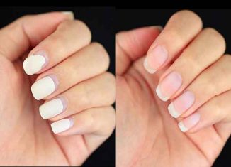 How is gel polish removed?